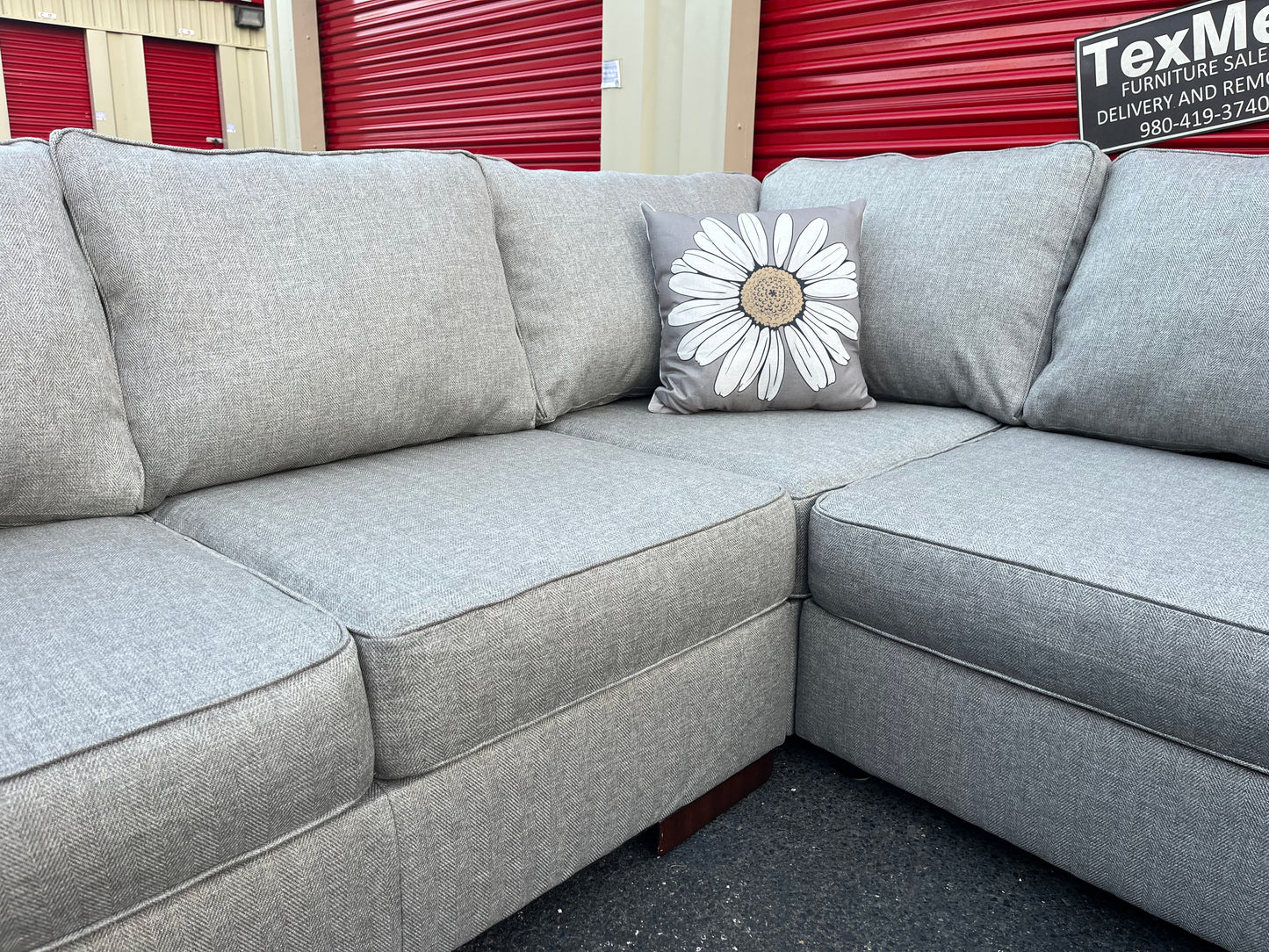 Gray 4Pcs Ashley Furniture Sectional