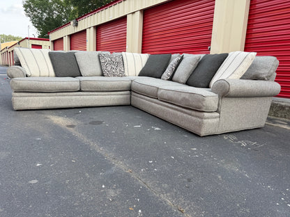 Cindy Crawford Home Sugar Shack Stone Sectional