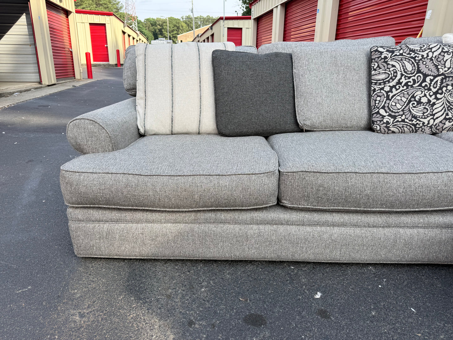 Cindy Crawford Home Sugar Shack Stone Sectional