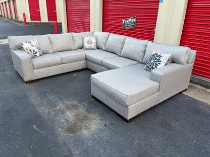 Gray 4Pcs Ashley Furniture Sectional