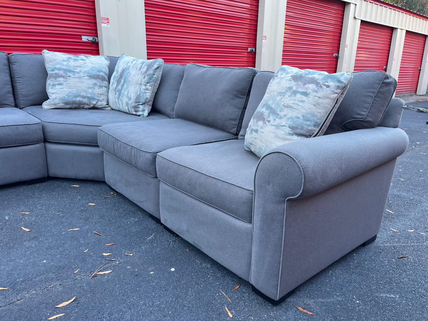Gray 5Pcs Ashley Furniture Sectional