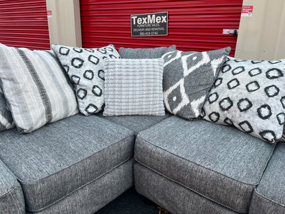 Albany 2Pcs Stonewash Sectional