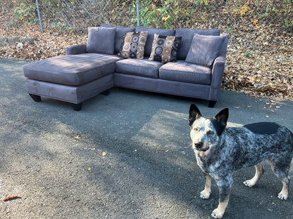 Reversible chaise Cindy Crawford sectional