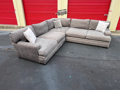 Palm Springs Silver 3Pcs Cindy Crawford Sectional