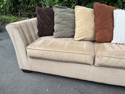 Corduroy 2Pcs Ashley Furniture Sectional