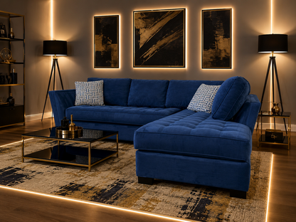 Cindy Crawford Calvin Heights 2 Piece Sectional